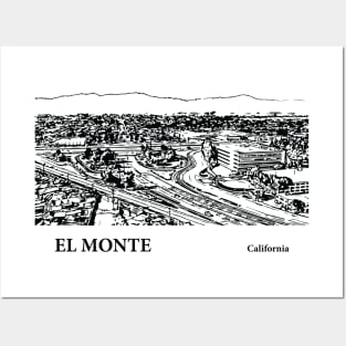 El Monte California Posters and Art